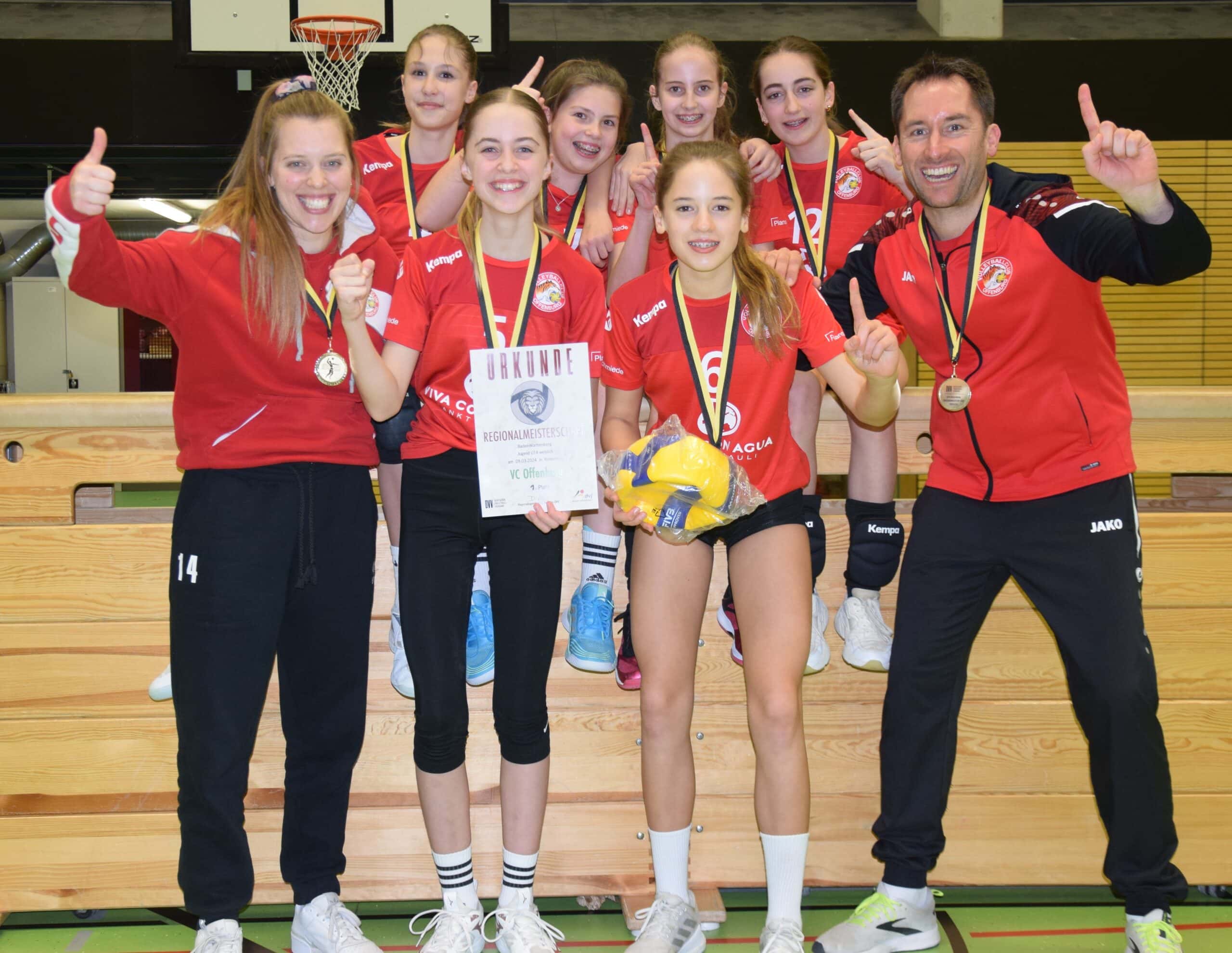U14 w Ba-Wü Meister
